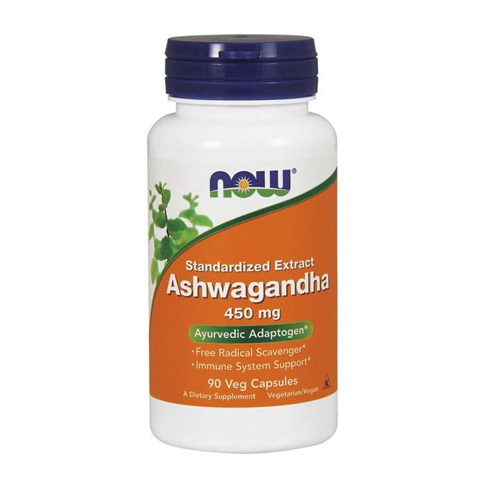 Экстракт Ашваганда 450 мг NOW Ashwagandha 450 mg 90 вер. капс.