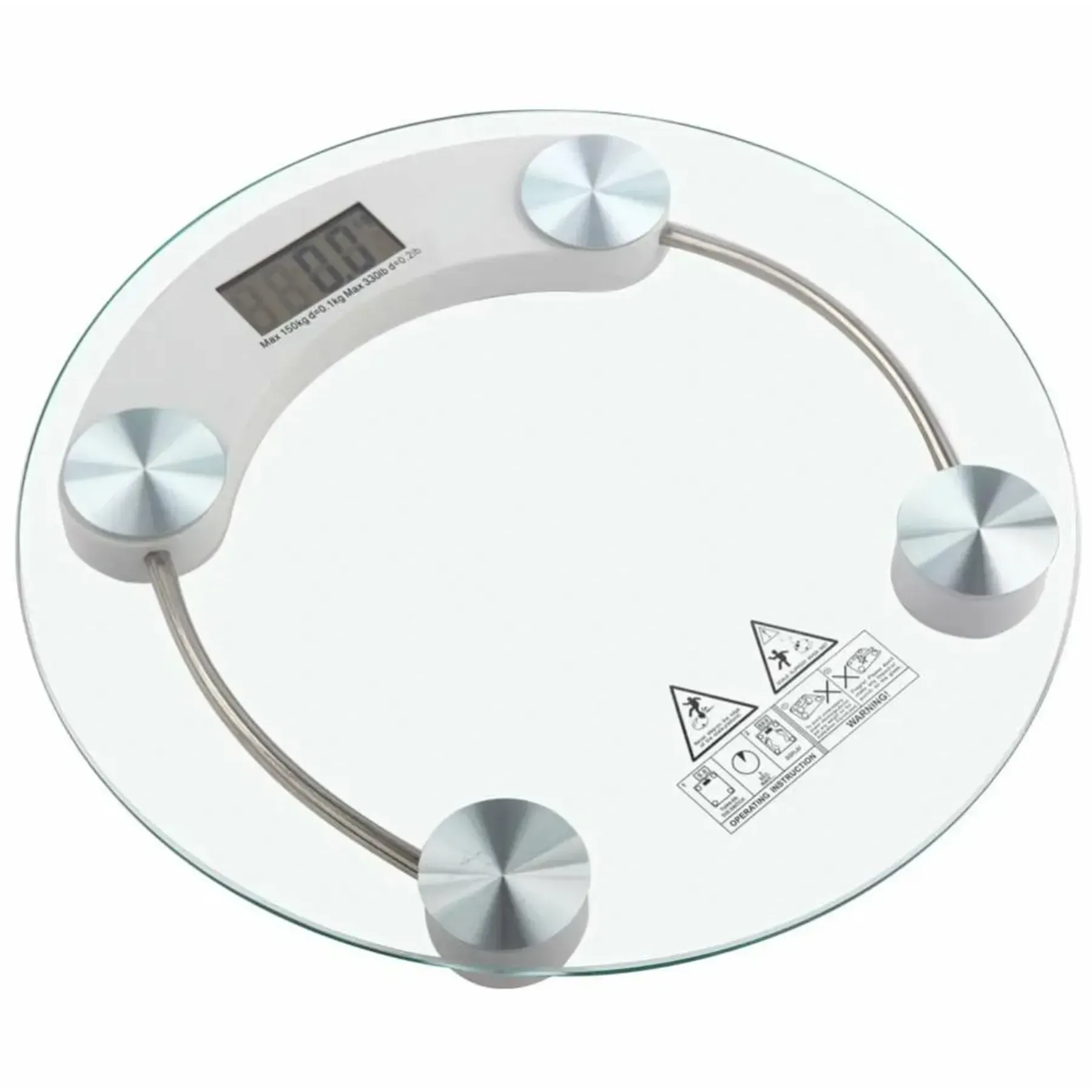 Стеклянные электронные весы напольные 2003А до 180 кг (L) Стеклянные электронные весы напольные 2003А до 180 кг (L)