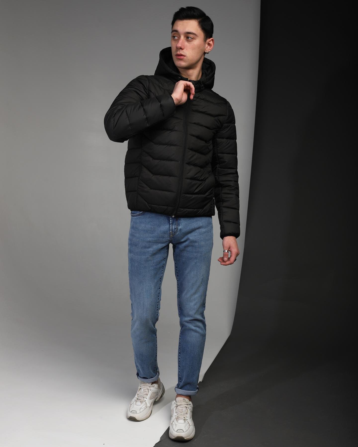 Куртка чоловіча James весняно-осіння S Чорний (26478) - фото 5 Куртка чоловіча James весняно-осіння S Чорний (26478) - фото 5