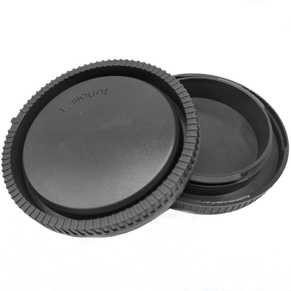 Комплект крышек для Sony задняя объектива и на тушку байонет Sony E-mount беззеркальные 2 шт, (1684732603)