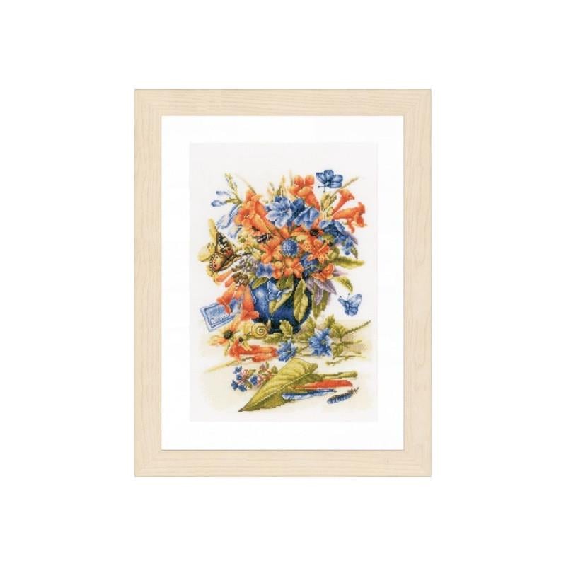 Набор для вышивания крестиком Lanarte PN-0156103 Flower vase (22412) Набор для вышивания крестиком Lanarte PN-0156103 Flower vase (22412)