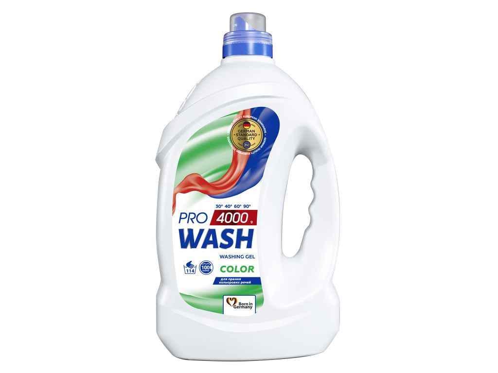 Гель для стирки цветных вещей ProWash Color 4 л