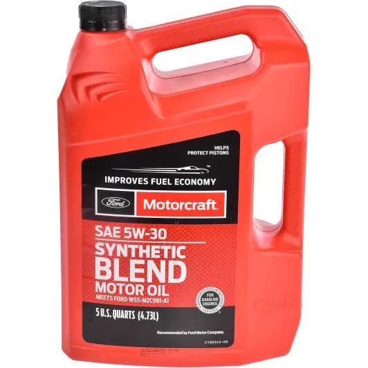 Моторное масло Ford Motorcraft Synthetic Blend Motor Oil 5W-30 4,73 л (XO5W305Q3SP)