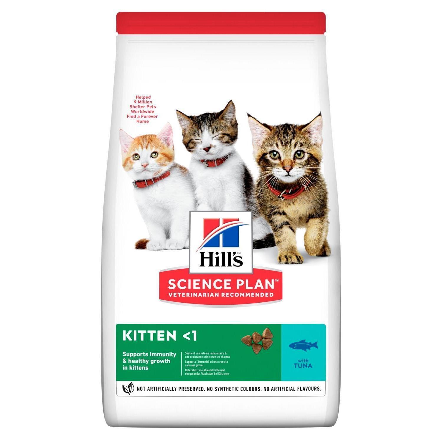 Корм сухой для котят Hill's SP Kitten Tuna 300 г (24389980)