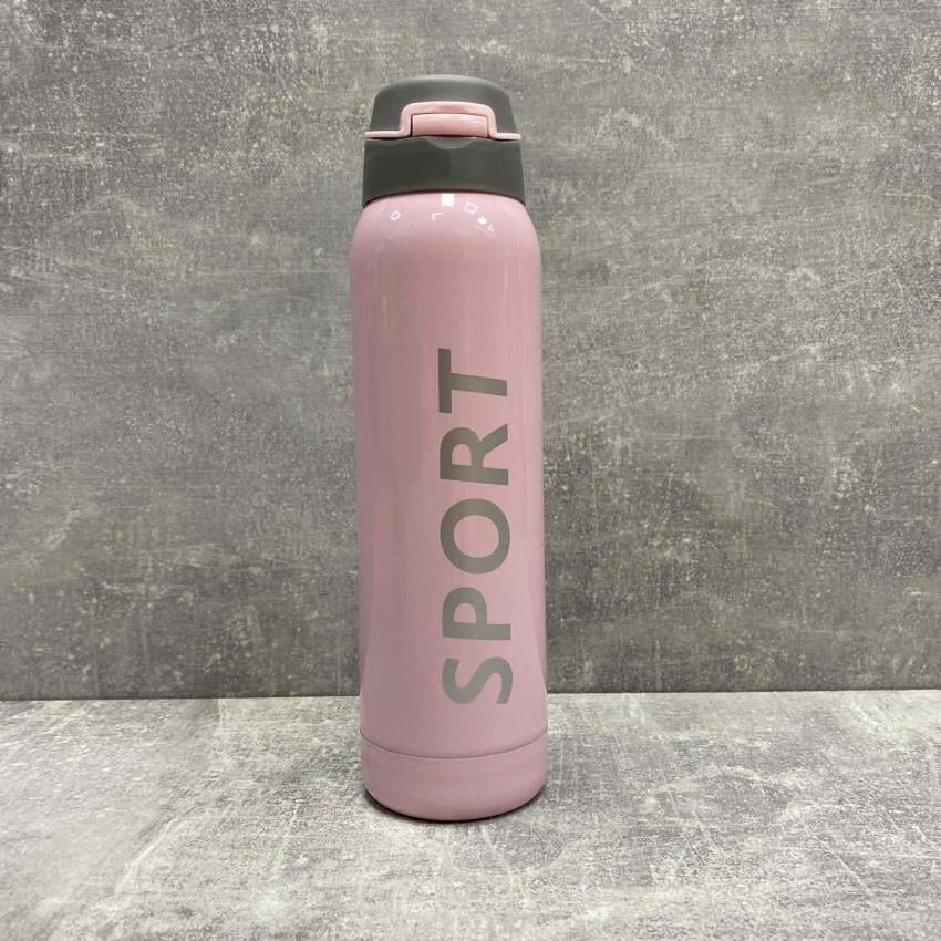 Термос-поилка с трубочкой Stenson MT-3455 500 мл Pink (1724900501)