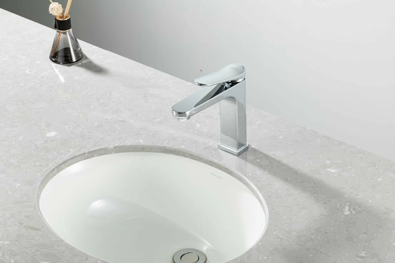 Смеситель для умывальника Gappo G1010 Хром (1055616) - фото 6