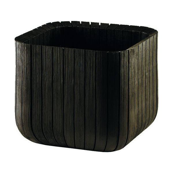 Горщик для рослин Keter Cube Planter M Коричневий (7290106928725)