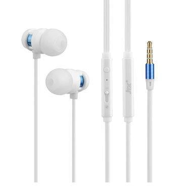 Навушники провідні JTX 702 3.5 mm з мікрофоном Blue