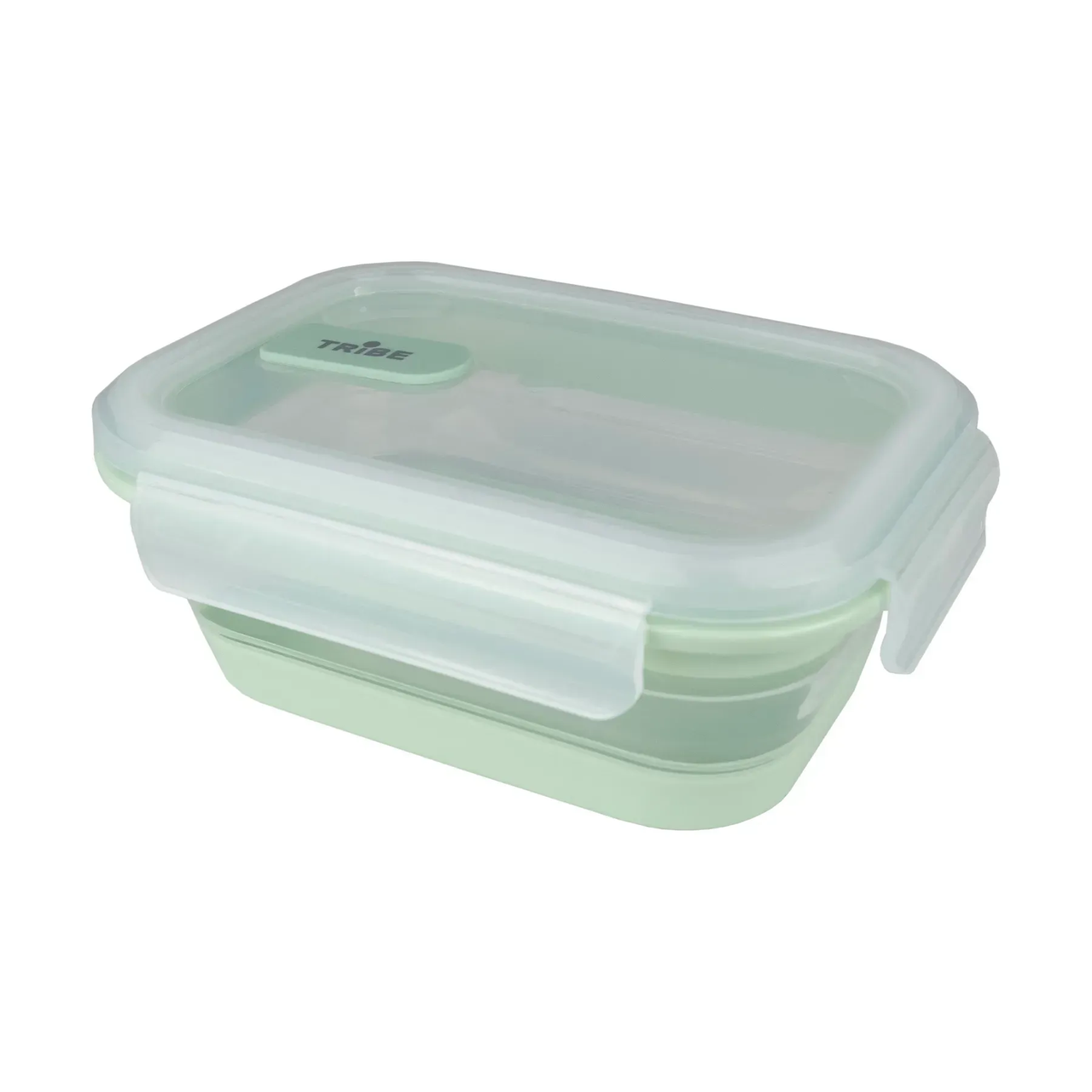 Контейнер Tribe Collapsible Container силиконовый 800 мл (T-FF-0028-mint) - фото 1 Контейнер Tribe Collapsible Container силиконовый 800 мл (T-FF-0028-mint) - фото 1