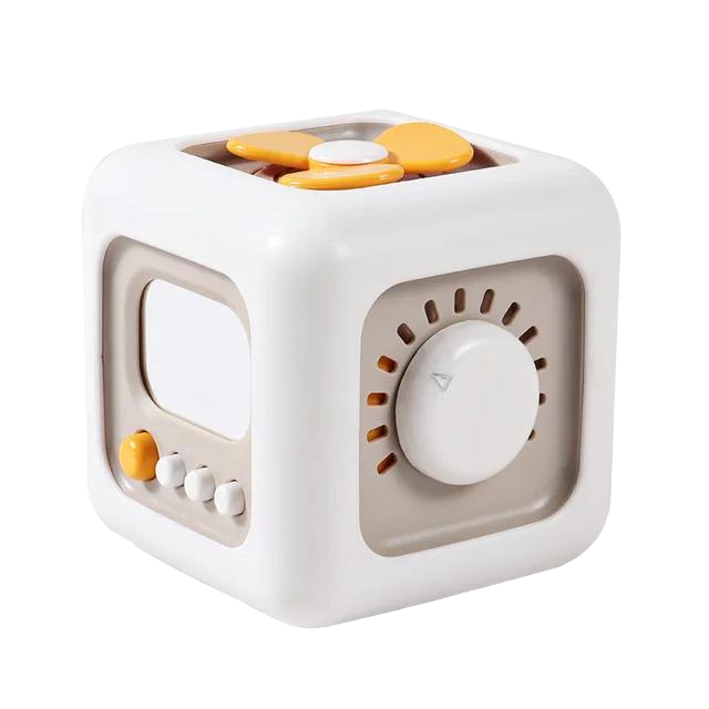 Детская игрушка Монтессори для сенсорного развития 6в1 Cube