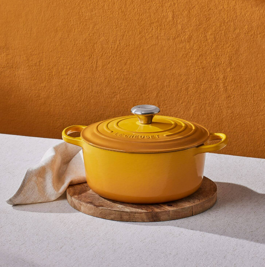 Каструля Le Creuset Signature з кришкою 2,4 л Nectar (21177206724430) - фото 2