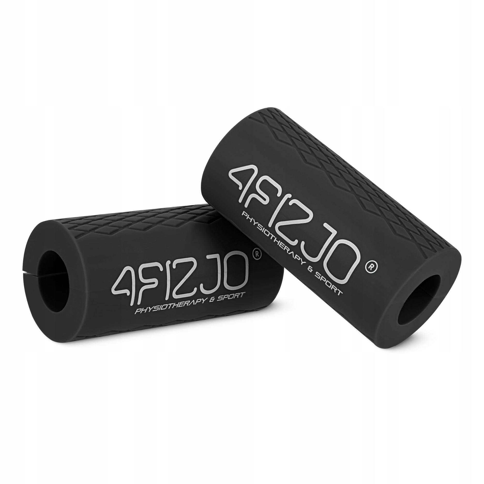 Розширювальні накладки на гриф 4fizjo Fat Grip 2 шт. силіконові Black (P-5905973404327)