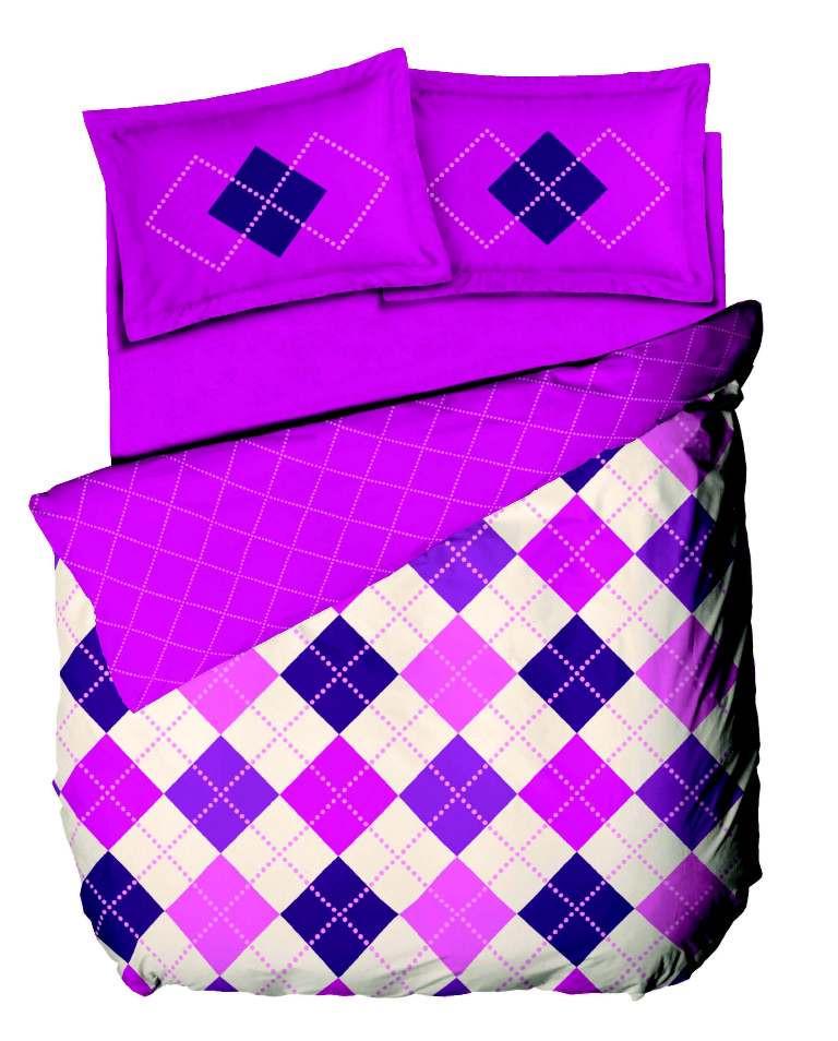 Комплект постельного белья Le Vele Capella полуторный 160х220 см Purple (lv-356)