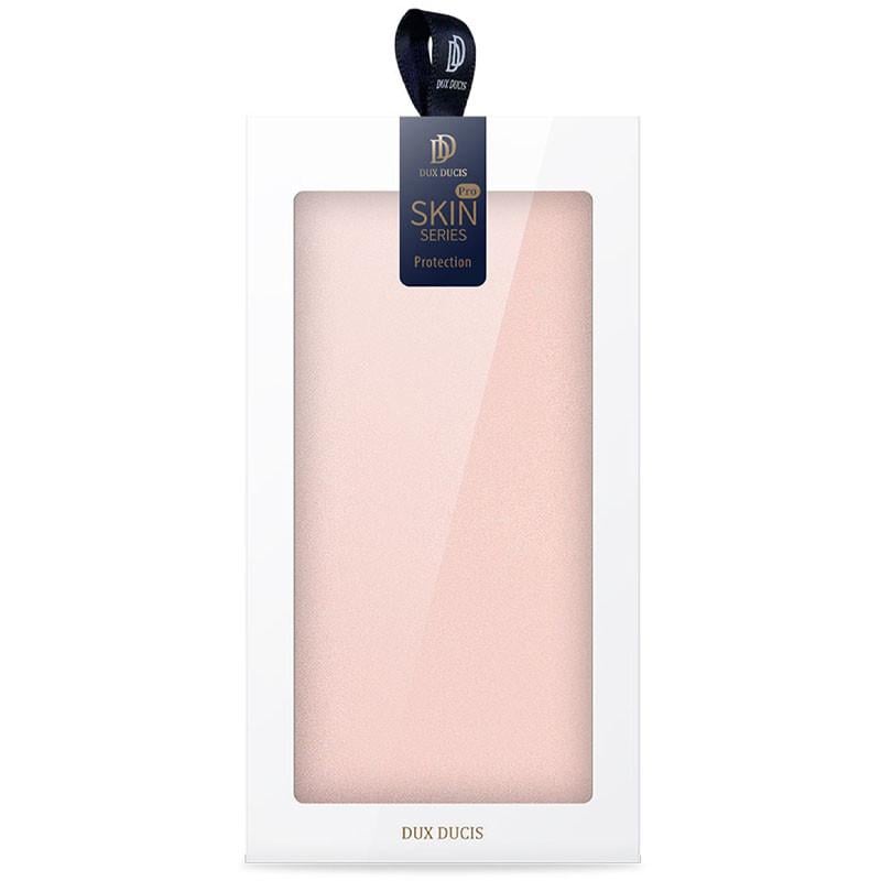 Чехол-книжка Dux Ducis с карманом для Xiaomi Redmi Note 9 Pro 5G Rose Gold (160258) - фото 6