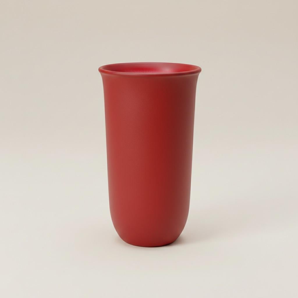 Ваза Nana ceramics напольная 55 см Красный матовый (9031) Ваза Nana ceramics напольная 55 см Красный матовый (9031)