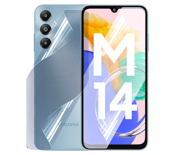 Противоударная гидрогелевая пленка Hydrogel Film для Samsung Galaxy M14 4G, Transparent
