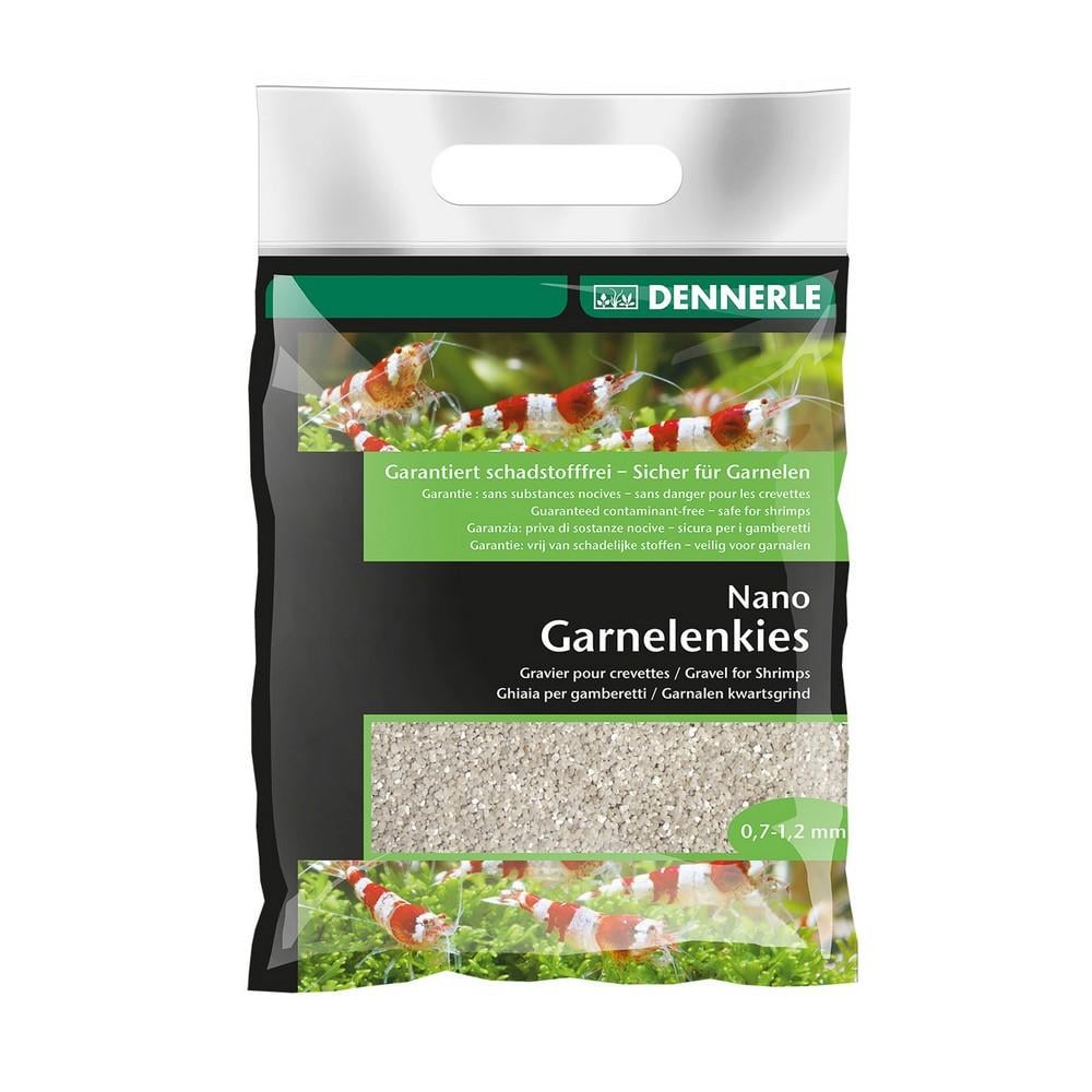 Грунт для міні-акваріумів Dennerle Nano Garnelenkies 2 кг 0,7-1,2 мм Світло-сірий (ATG-5858)