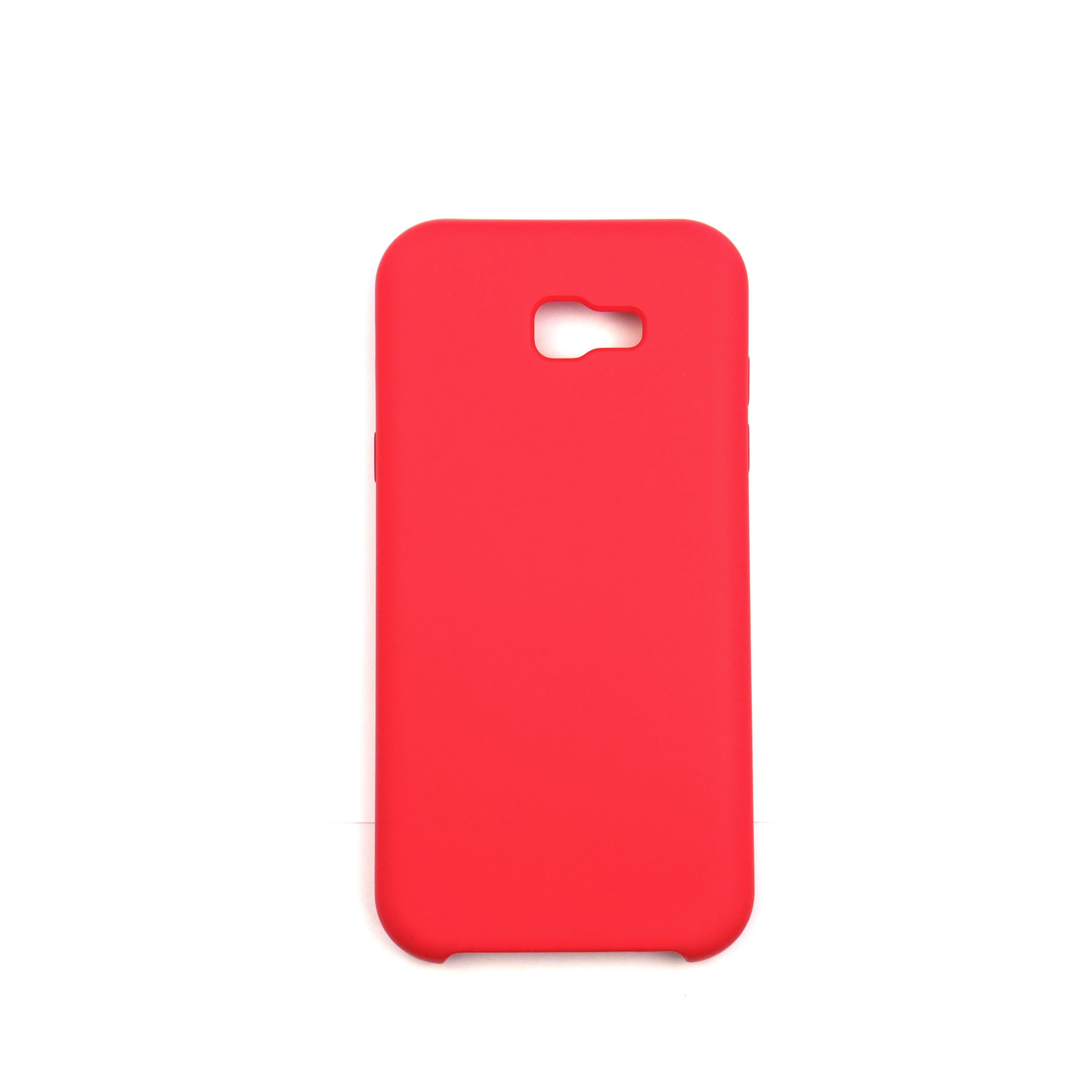 Чехол Jelly Silicone Case Samsung A7 2017 (A720) Red (14)