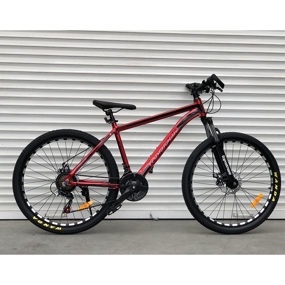 Велосипед Toprider MTB Profi 2021 26" Чорно-червоний (wb112) - фото 1