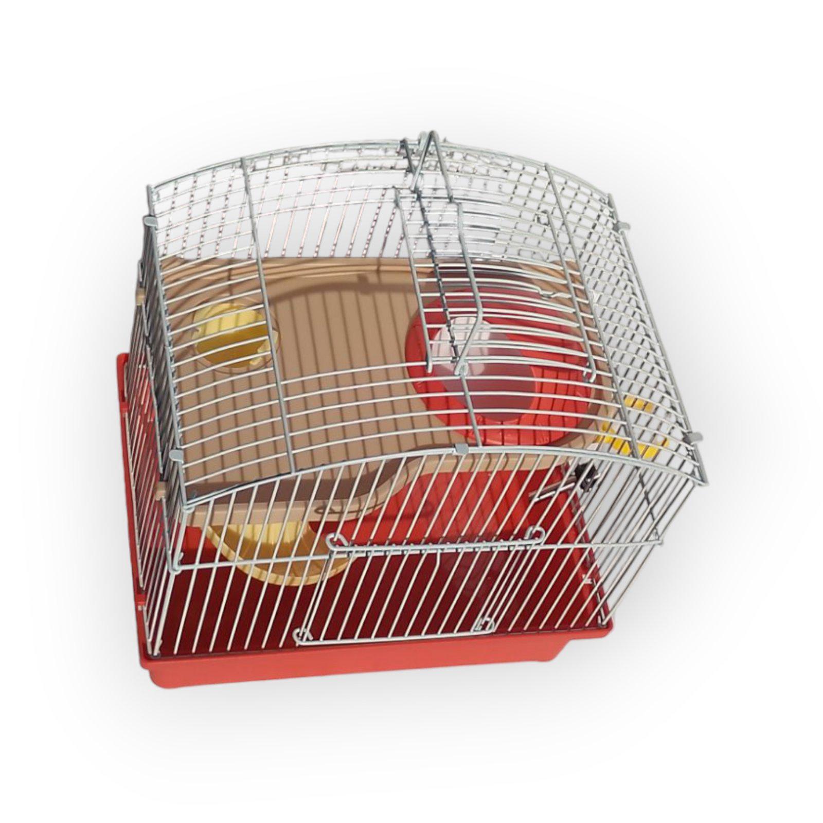 Клетка для малых грызунов 27x21x26 см (169С) - фото 3 Клетка для малых грызунов 27x21x26 см (169С) - фото 3