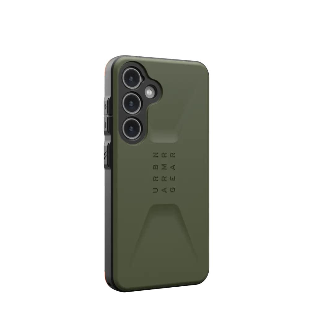 Чехол-накладка для телефона UAG Civilian для Samsung Galaxy S24 Olive Drab (214437117272)
