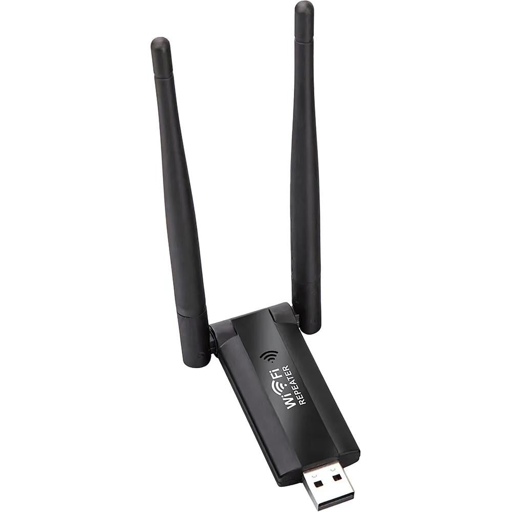 Ретранслятор Wi-Fi U&P WR01 Repeater 300M 2.4GHz Black (PRN-WR01-BK) - фото 2