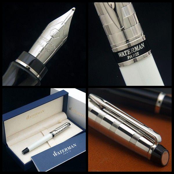 Перьевая ручка Waterman Expert Deluxe White (CT 10 039) - фото 5