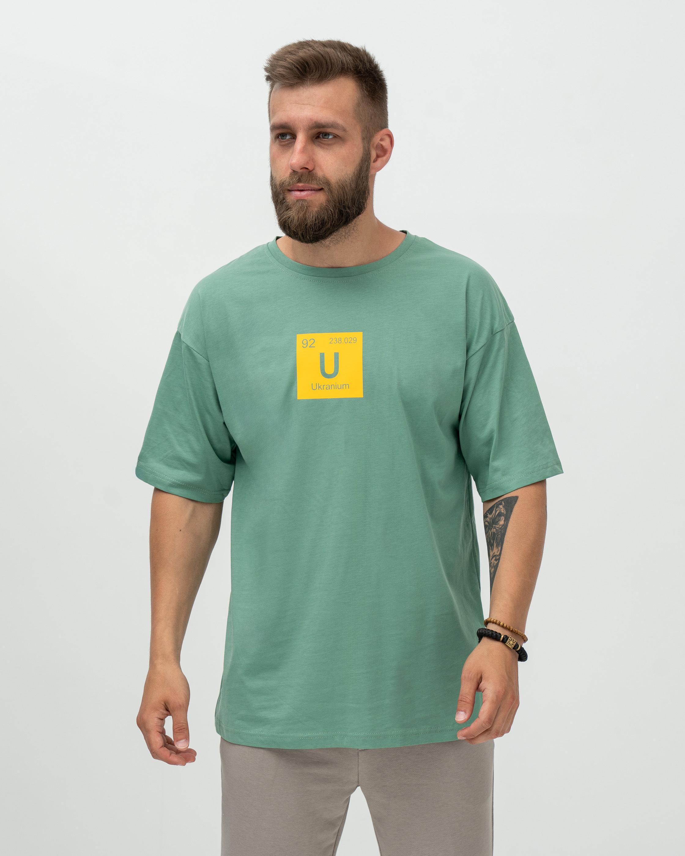 Футболка Red and Dog Oversize Ukranium XL Olive