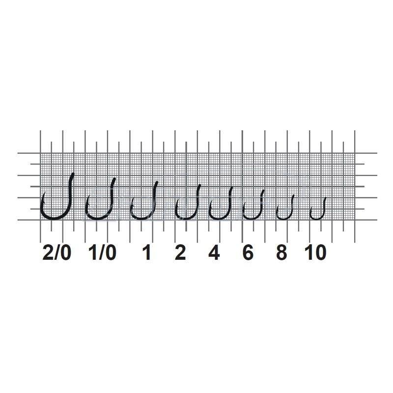 Крючки MiniMax 4x Iseama SW-0061 №2/0 10 шт. - фото 2