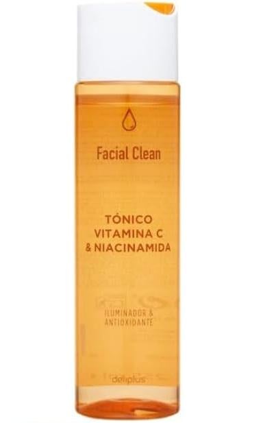 Тонік для обличчя Deliplus з вітаміном C та ніацинамідом Deliplus Facial Clean Vitamin C and Niacinamide Toner 255 мл