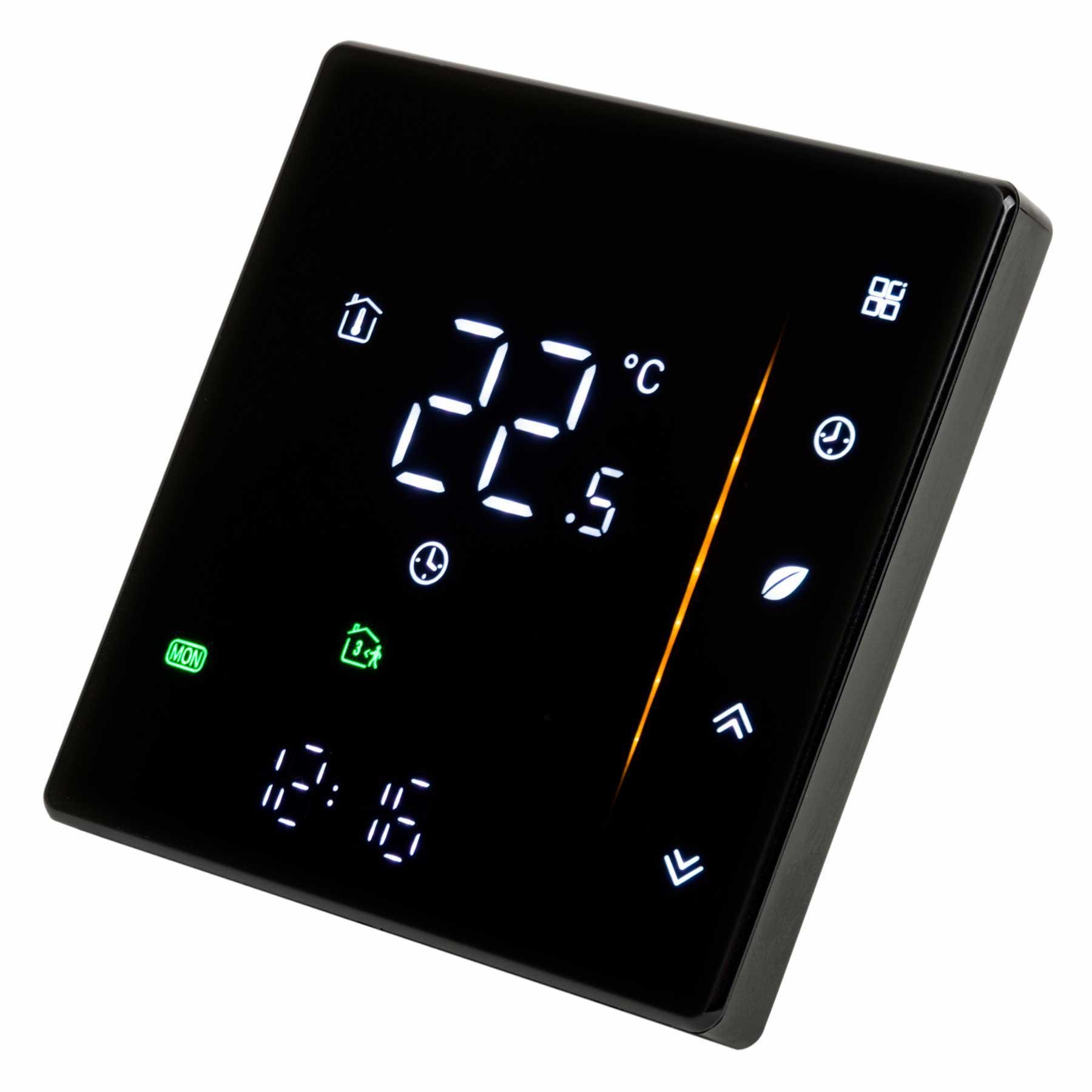 Тепла підлога Grand Lane GL-mat 5 м2 900 Вт нагрівальний мат glm9050k6 та WiFi сенсорний програмований терморегулятор Чорний - фото 4