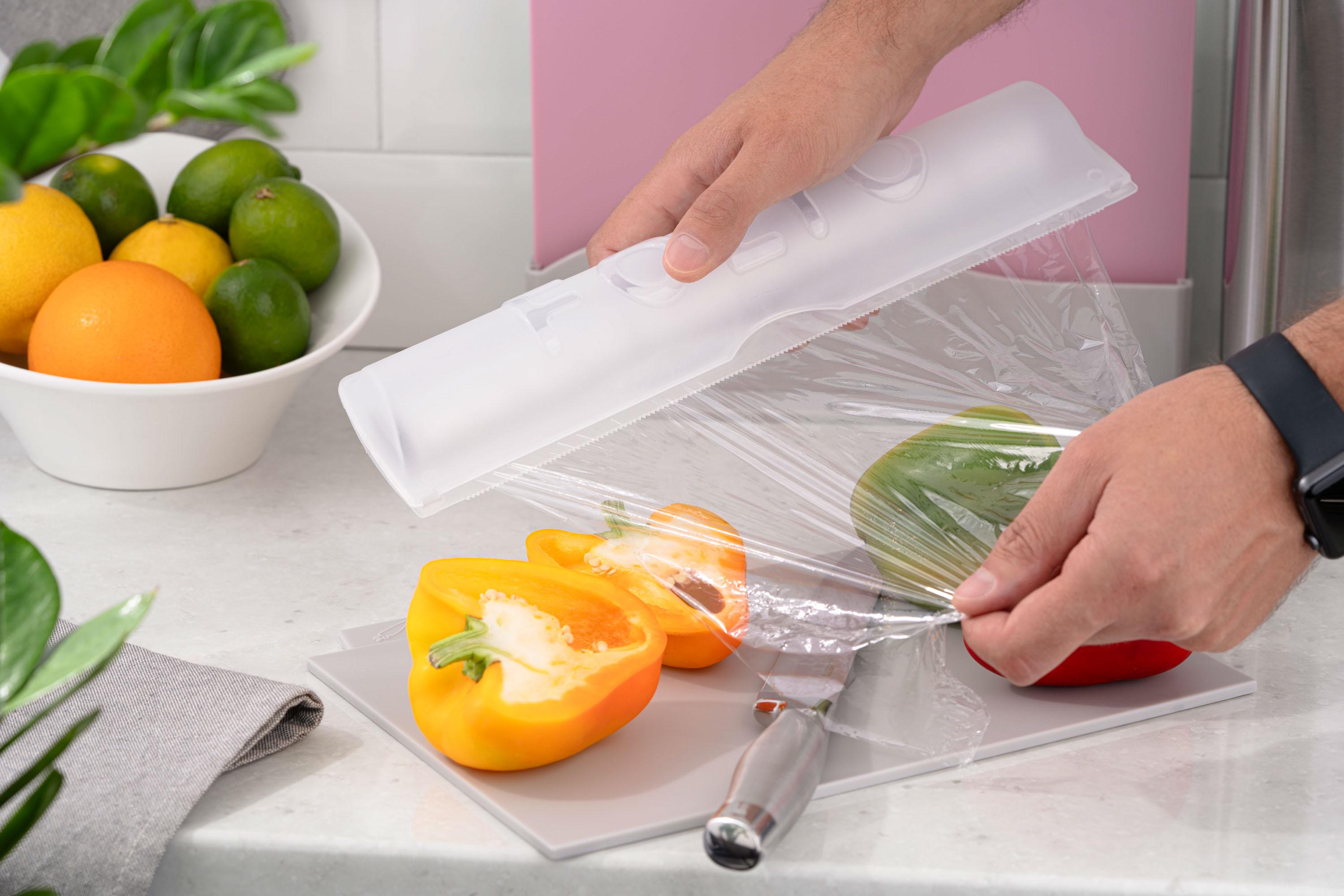 Диспенсер кухонный Ardesto Fresh для пищевой пленки и фольги 90х336х55 мм - фото 2