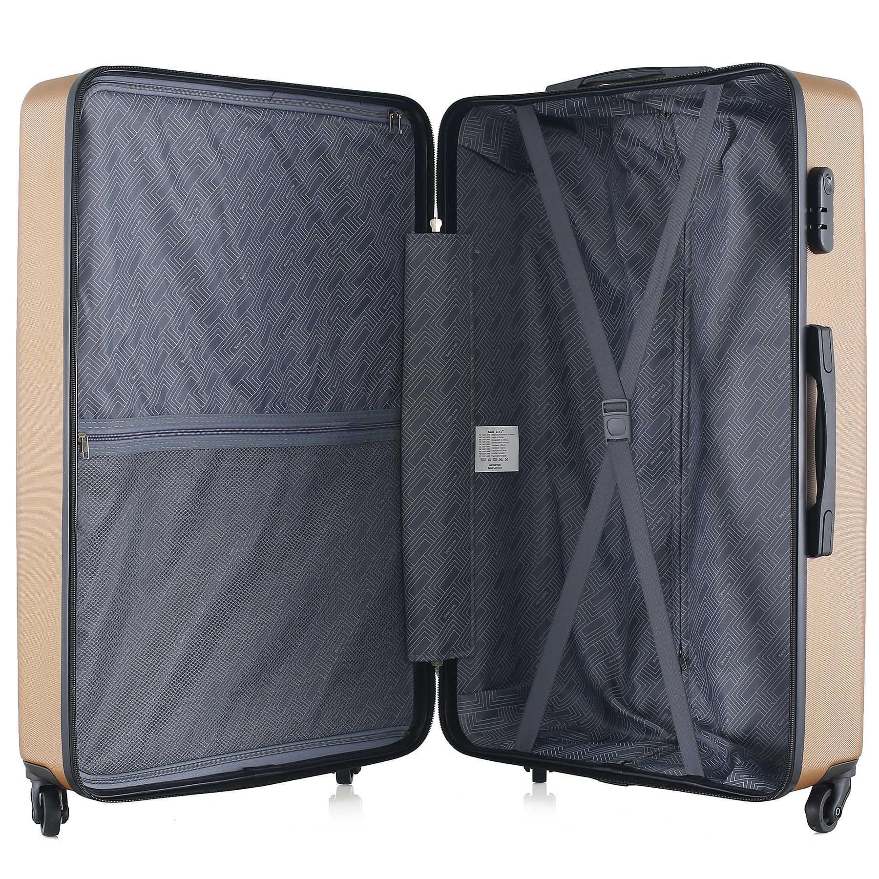 Валіза велика SEMI LINE 28" ABS-Plastic L Brown (T5693-3) - фото 6 Валіза велика SEMI LINE 28" ABS-Plastic L Brown (T5693-3) - фото 6