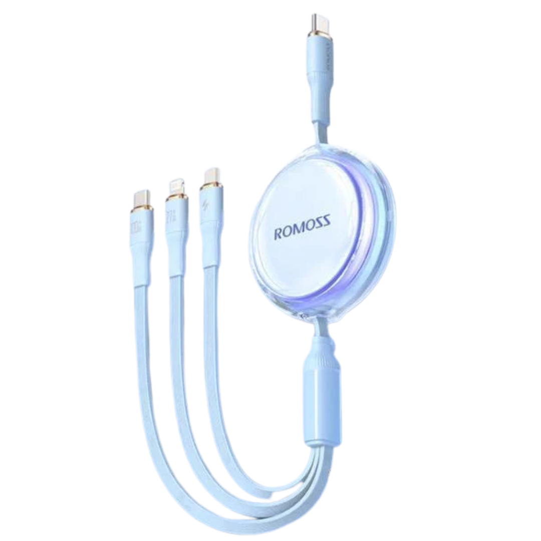 Кабель для зарядки гаджетов Type-C/Lightning/Micro USB (Q00844)