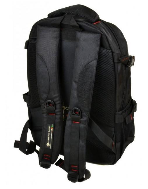 Рюкзак міський Power In Eavas 9602 27л Чорний - фото 2 Рюкзак міський Power In Eavas 9602 27л Чорний - фото 2