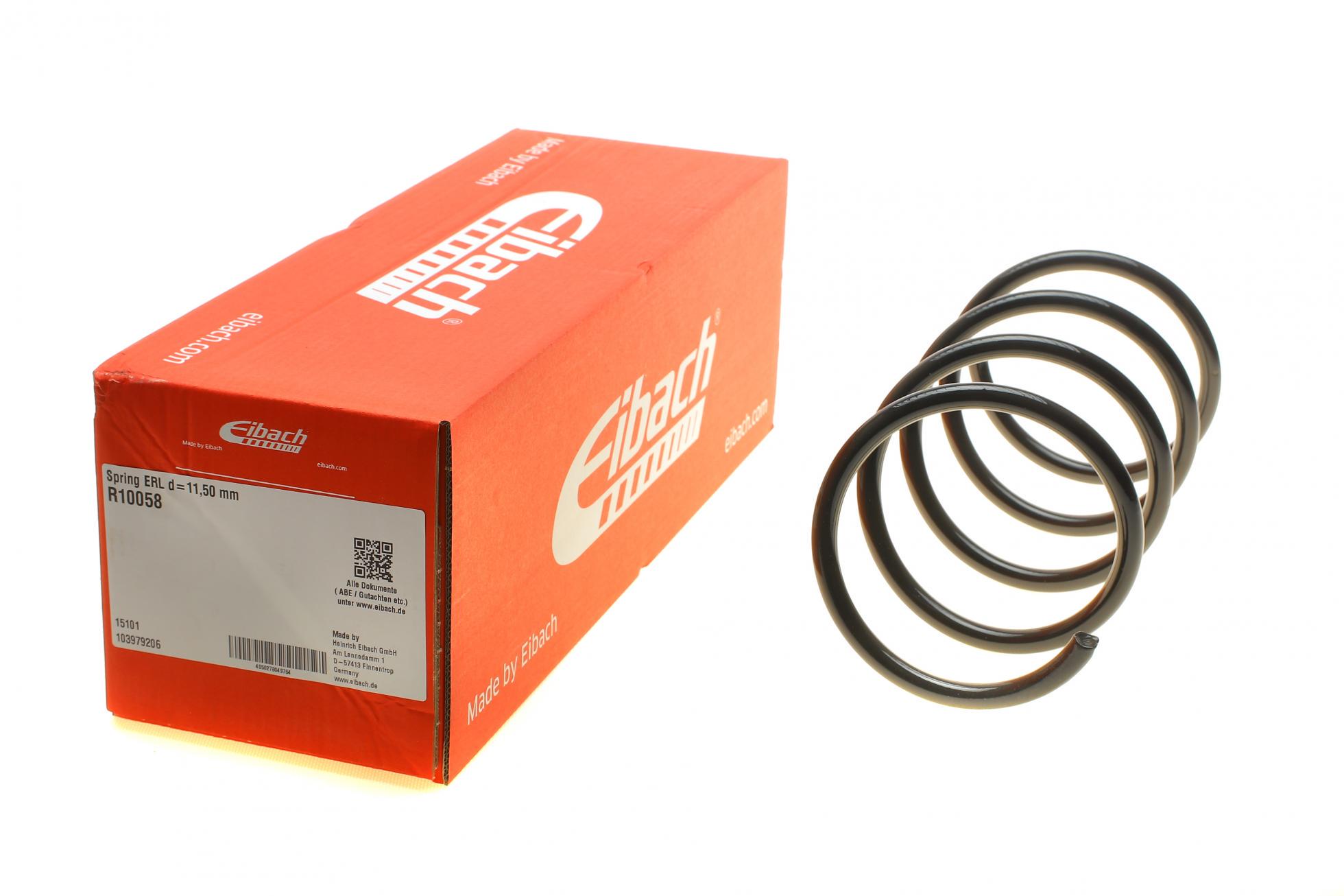 Пружина подвески передняя EIBACH для MB A-class W168 1.4/1.6/1.7CDI M166/OM668 97-04 (R10058)