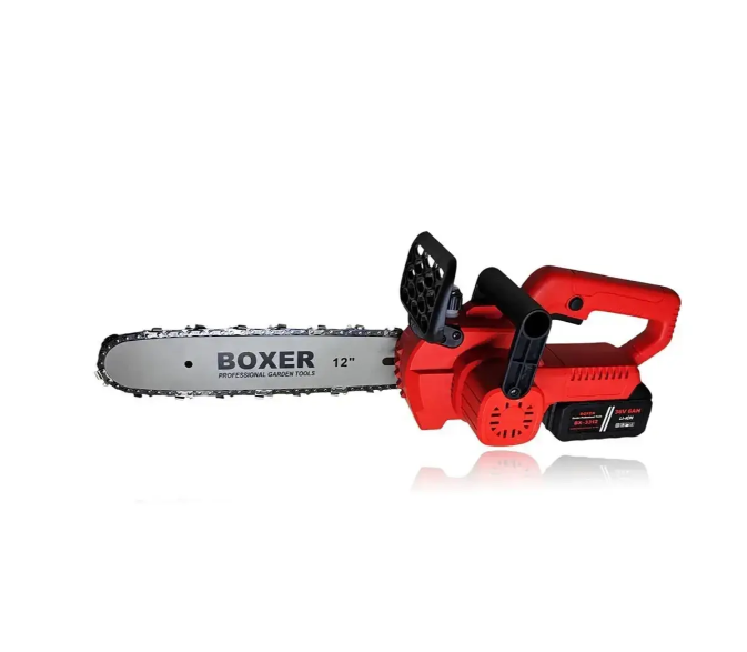 Пила аккумуляторная Boxer 1850 Вт цепная 24 В шина 12" 30 см 2 АКБ 6 Ач (BX-3312)
