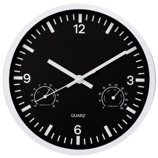 Часы Elisey Система 25,4 см Черный (2005-077)