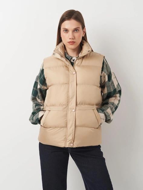 Жилет Forstime YLK-17x65 женский Бежевый - фото 4 Жилет Forstime YLK-17x65 женский Бежевый - фото 4