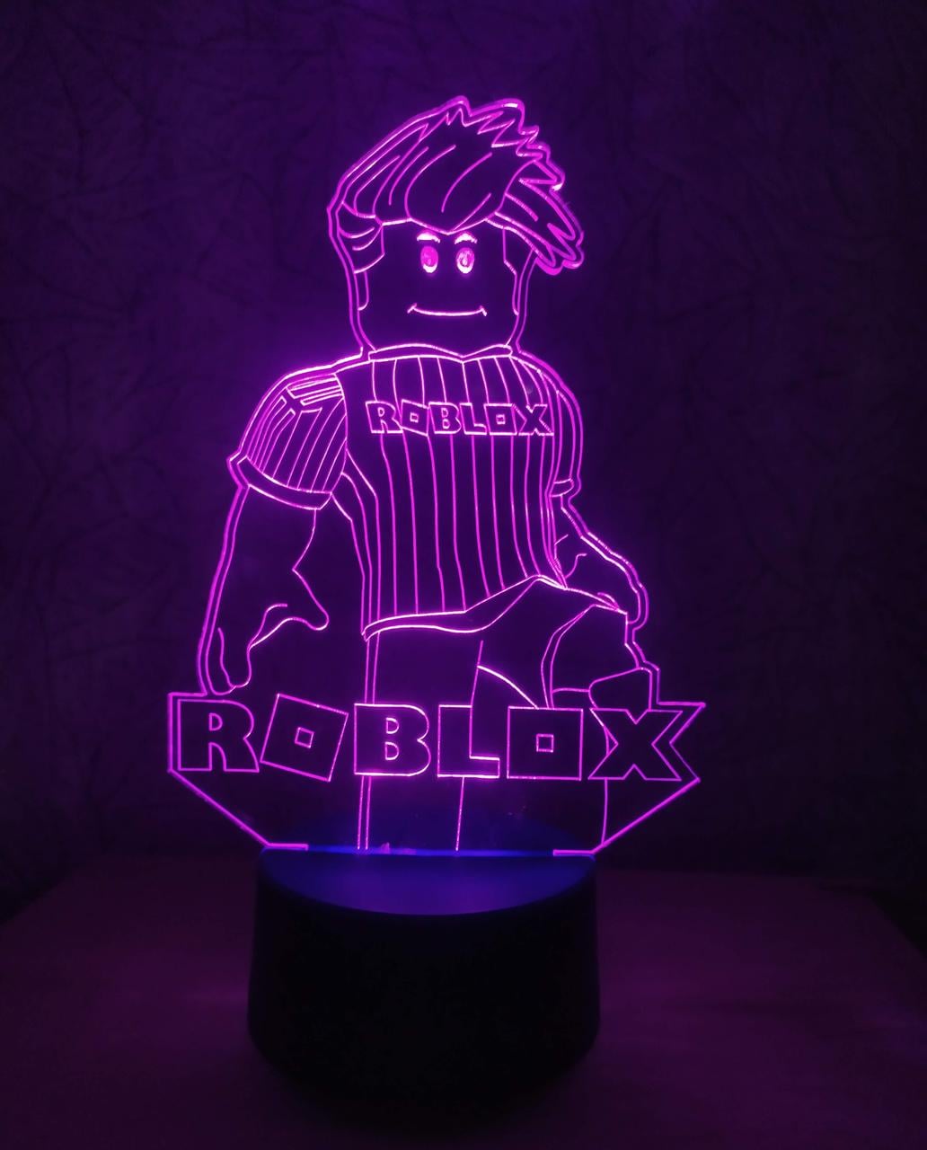 3D-ночник Роблокс Roblox несколько подсветок/батарейка/220V (1849118230) 3D-ночник Роблокс Roblox несколько подсветок/батарейка/220V (1849118230)