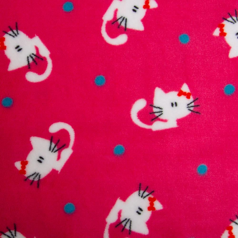 Ткань махровая Велсофт Котята 280 гр/м2 140 см (26683)