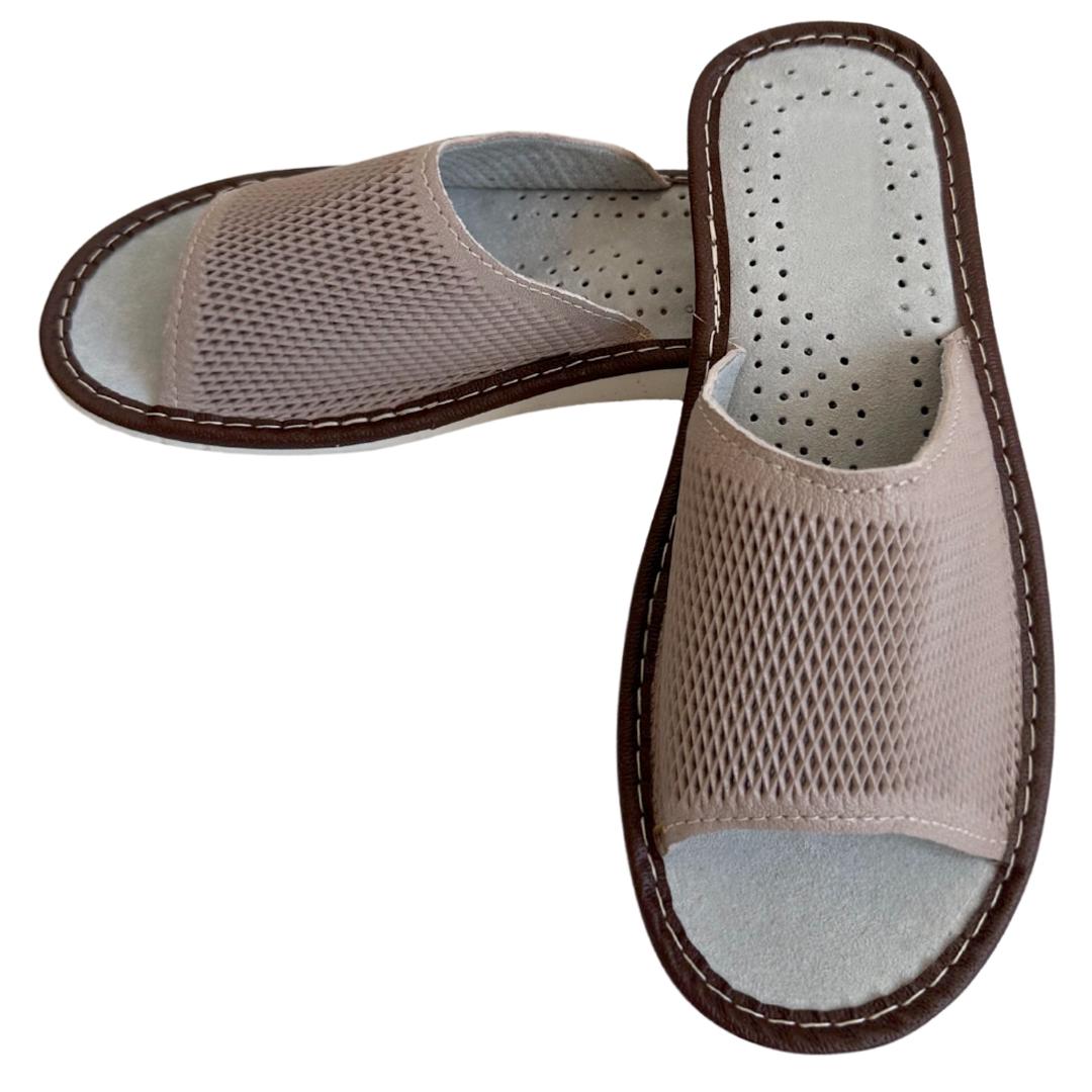 Тапочки женские домашние р. 40 Бежевый (2595587467) - фото 2