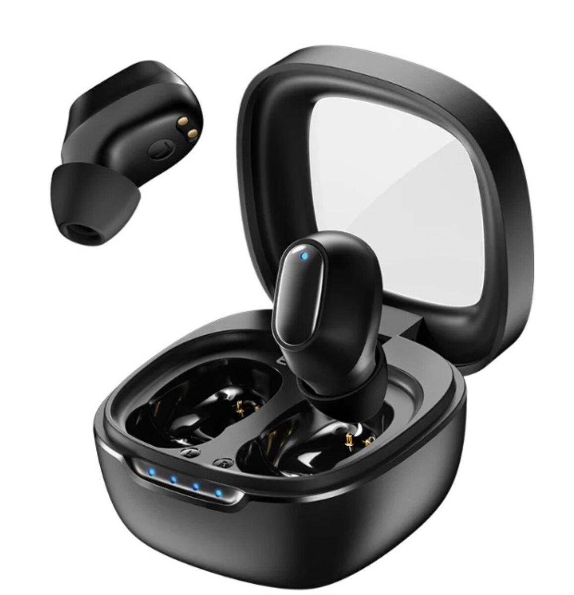 Наушники беспроводные Essager EEJTWS-LX01-Z BT5.3 250 mAh Black (EEJTWS-LX01-Z)