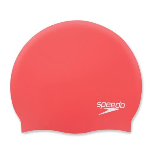 Шапочка для плавання Speedo Plain Moulded Silicone Junior Cap 8-709900004 Red (5051746363923)