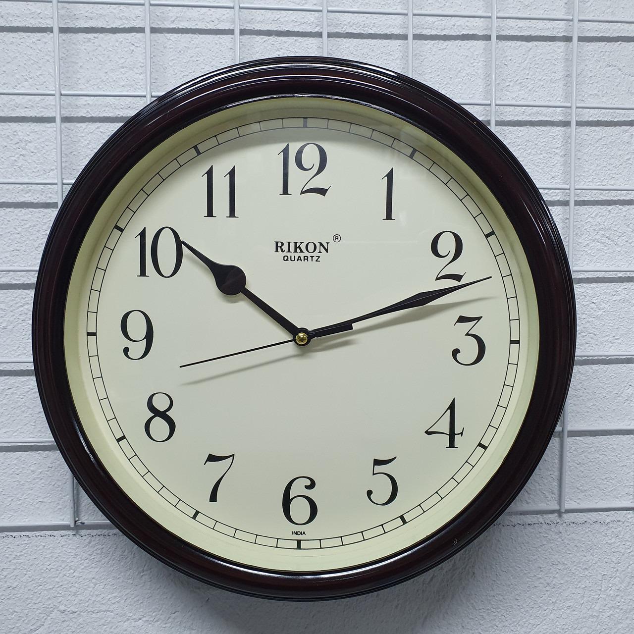 Часы настенные RIKON 3851 Brown Line Ivory