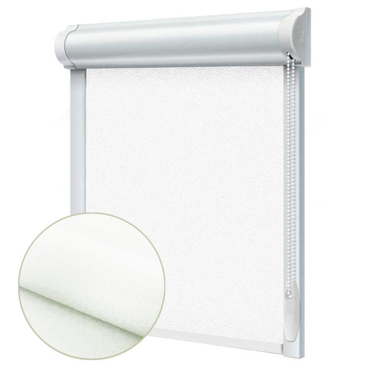 Рулонная штора Wenster Перла 800 140х160 см закрытого типа П-образная Белый (АБ914020098)