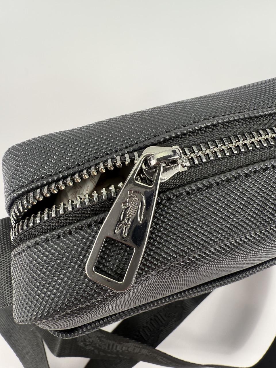 Барсетка через плечо Lacoste Черный - фото 8 Барсетка через плечо Lacoste Черный - фото 8