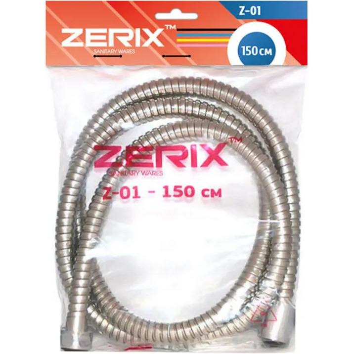 Шланг для душа Zerix 150 см Хром (ZX0198)