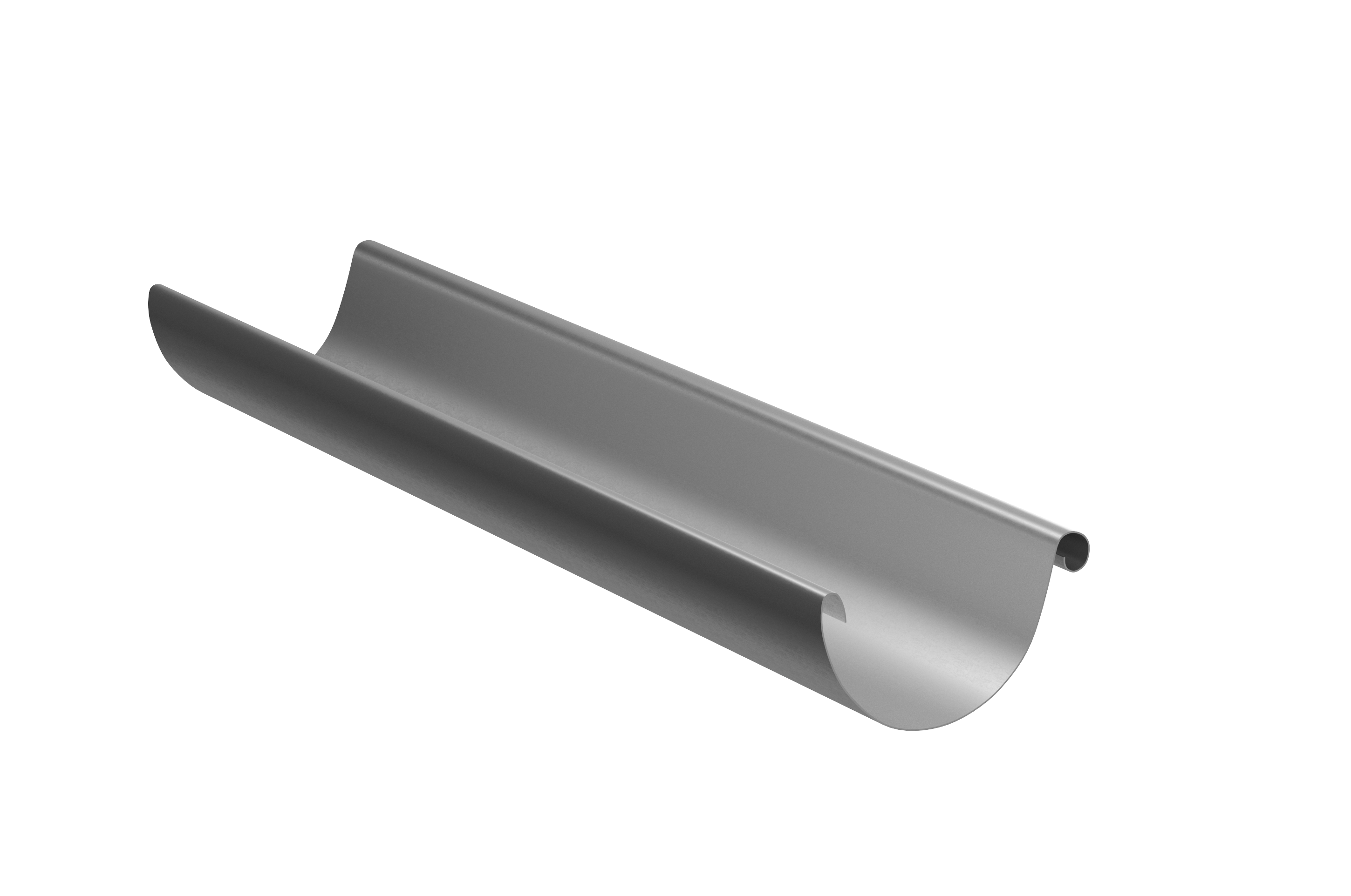 Желоб водосточный Forostina 128 мм 4 м Оцинкованный (fo-31733/1)