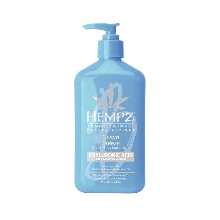 Молочко увлажняющее Hempz beauty actives ocean breeeze moisturiser с гиалуроновой кислотой 500 мл